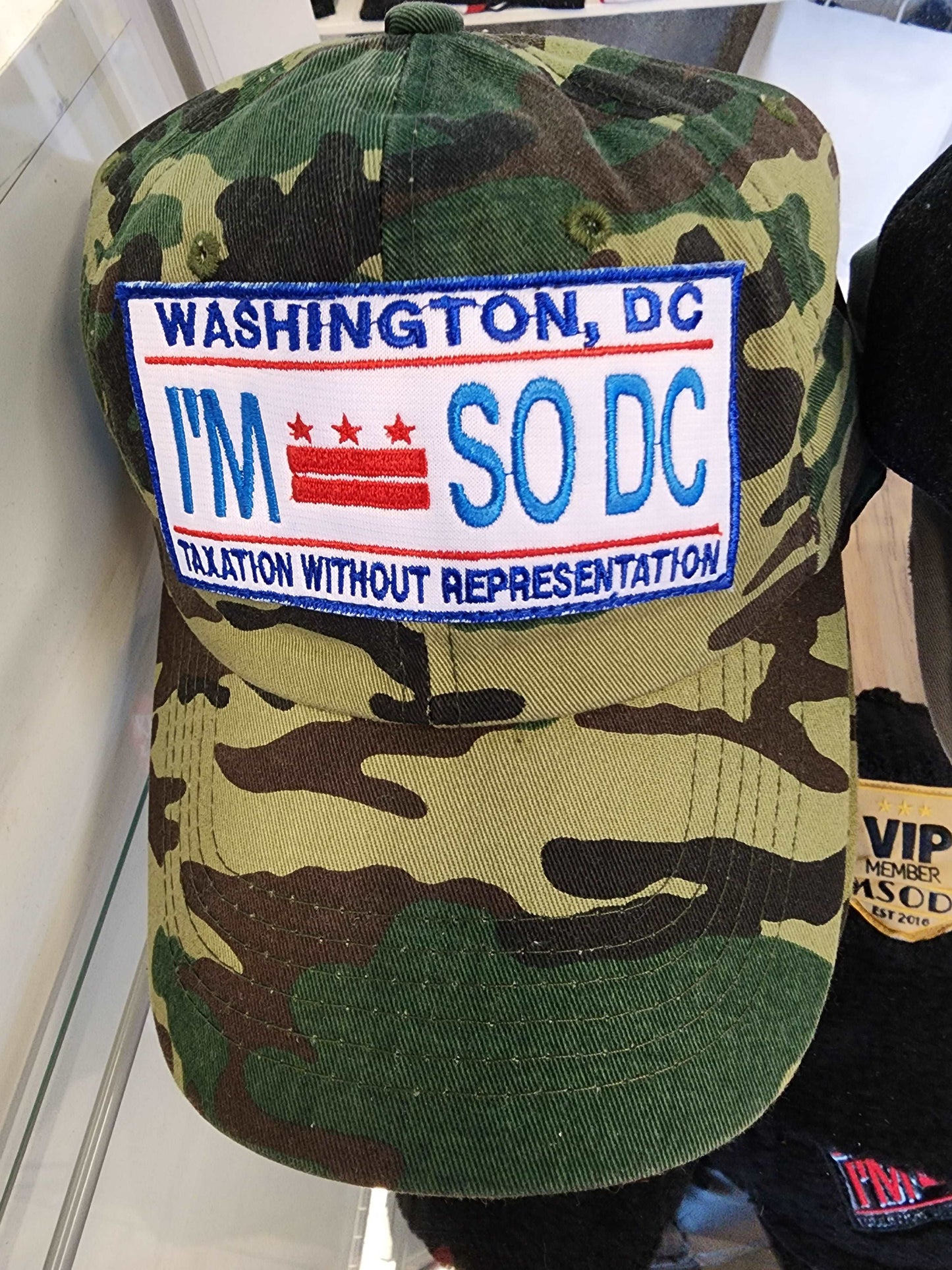 Taxation Anniversary Distressed Denim Hat