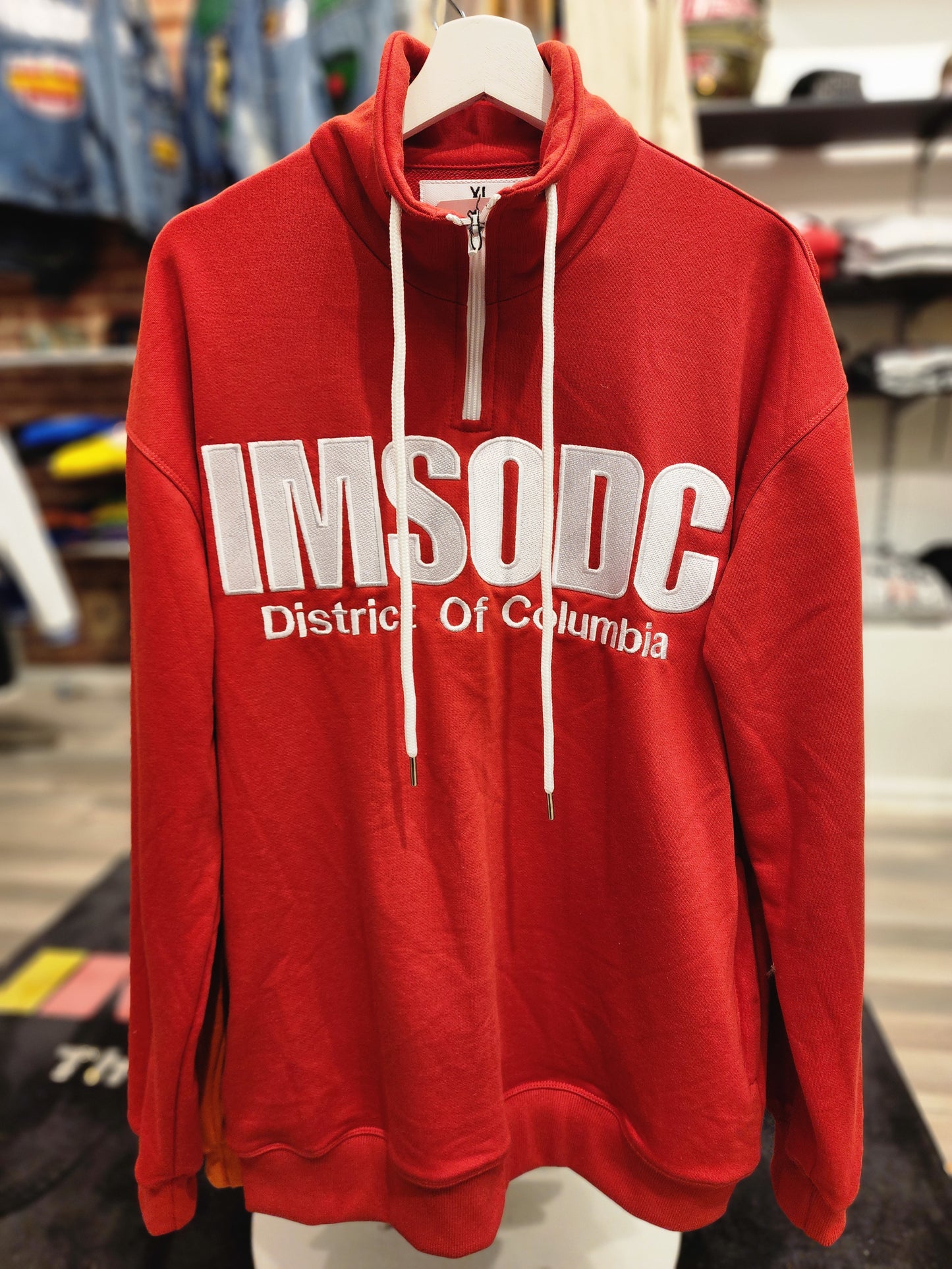 ImSoDC Quarter Zip Sweathshirt