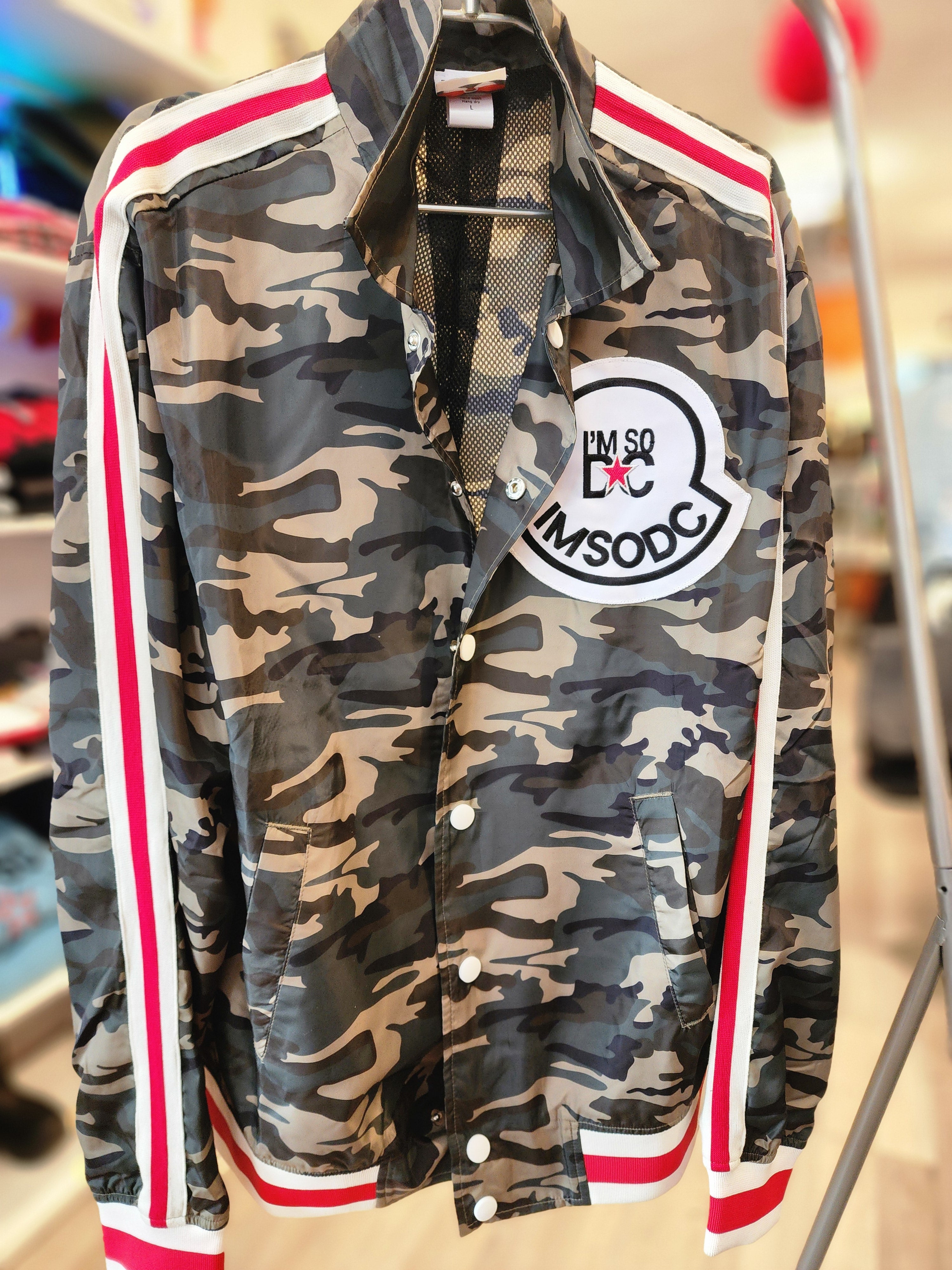 ImSoDC Camo Coach Jacket – im-so-dc