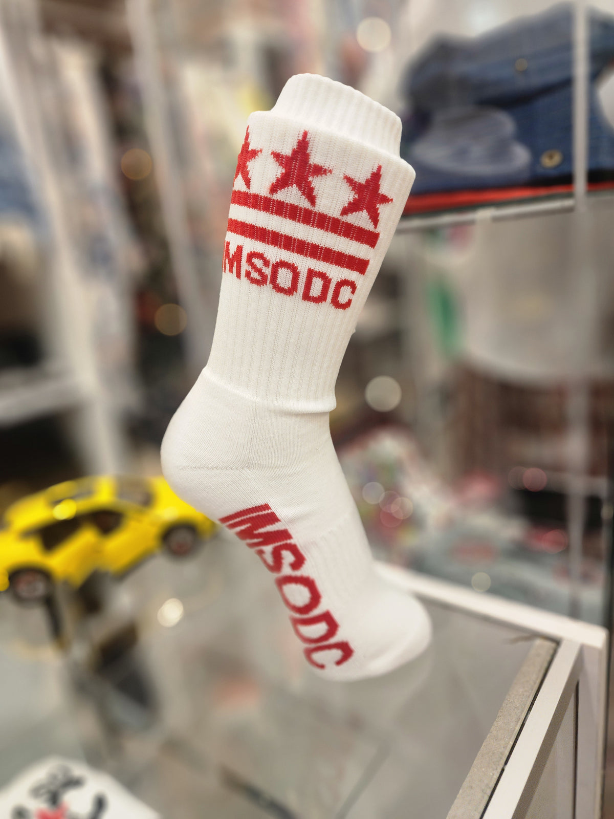 NEW ImSoDC DC Flag Sock