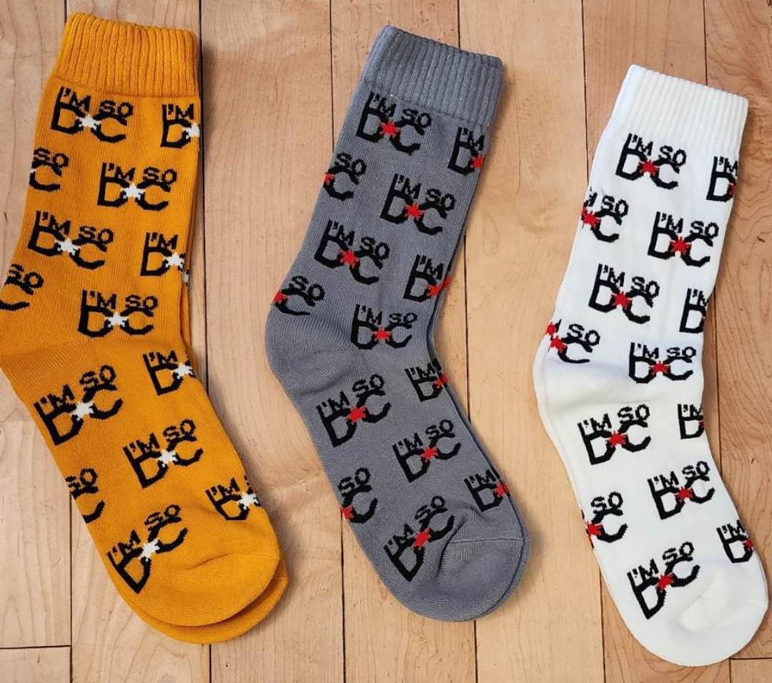 NEW ImSoDC Multiprint Graphic Sock