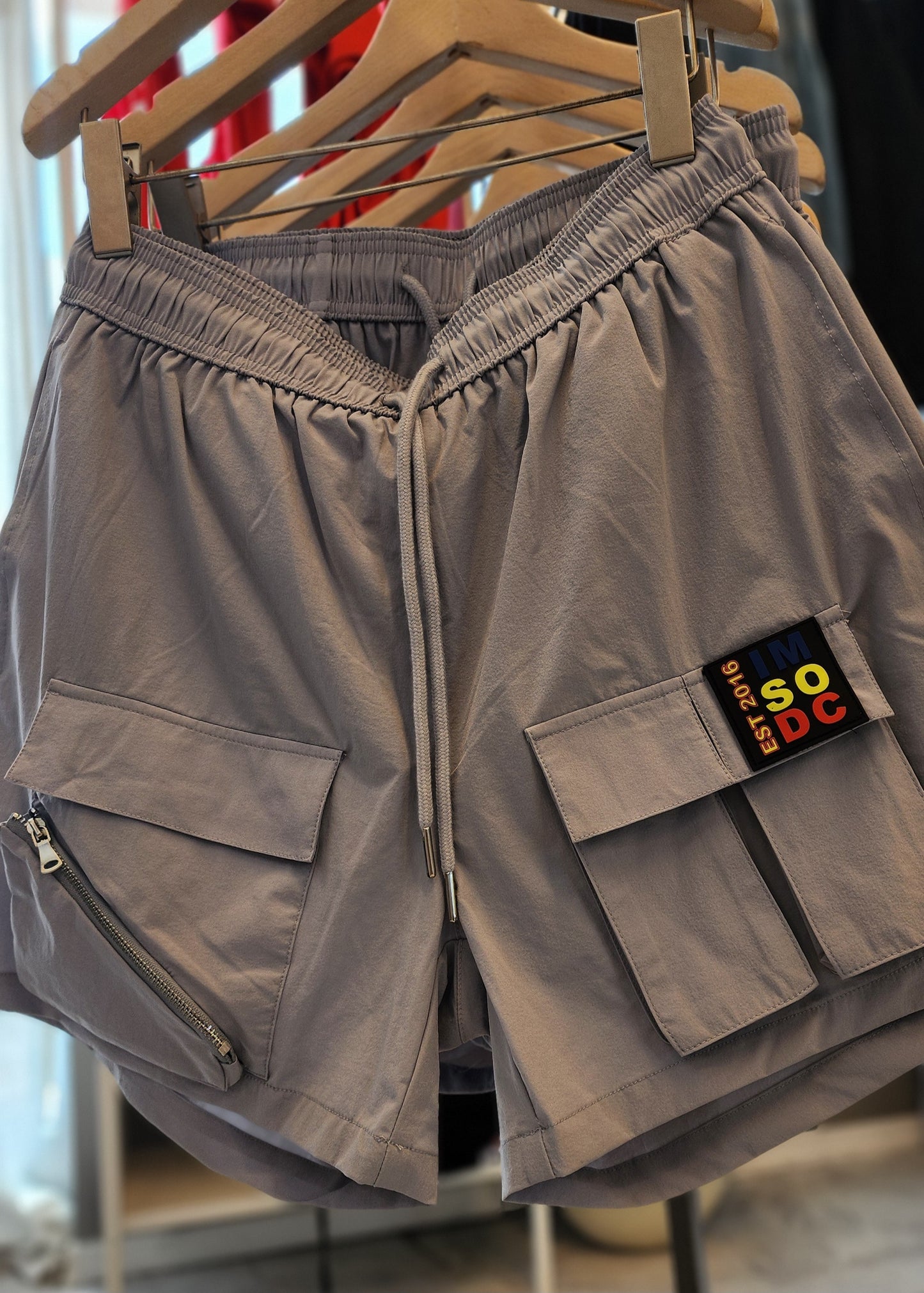 ImSoDC Womens Multi Pocket Shorts