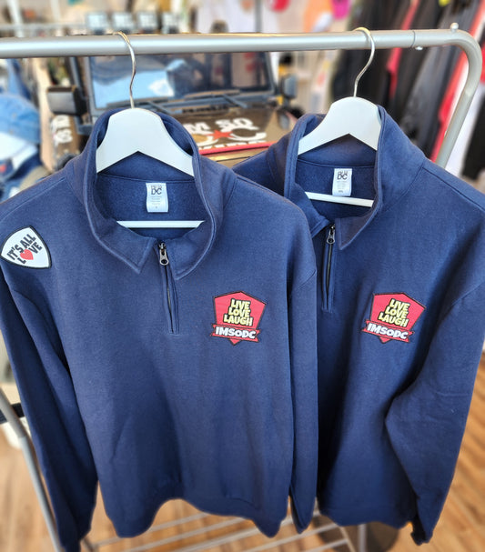ImSoDC Zip Pullover