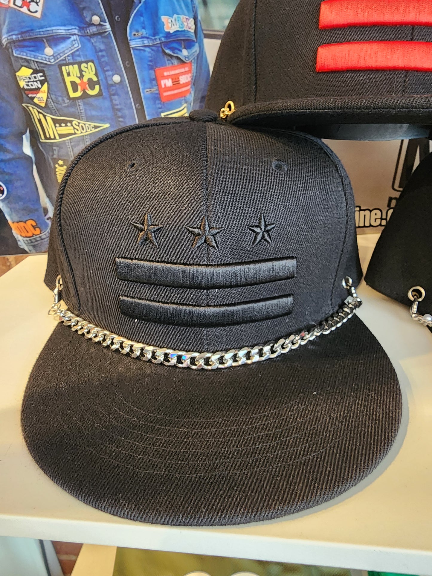 ImSoDC embroidered Flag Hat.