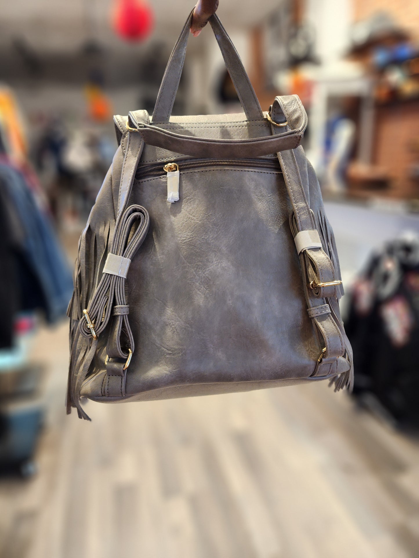 ImSoDC Boho Fringe Backpack