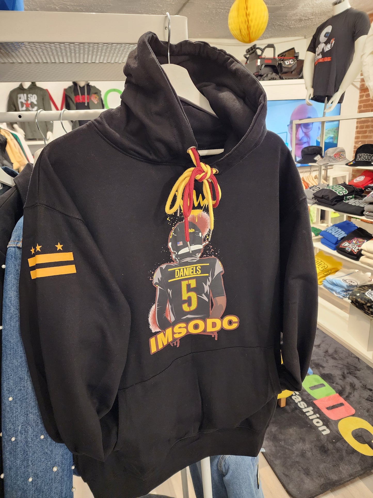 ImSoDC Signature Football Hoodie
