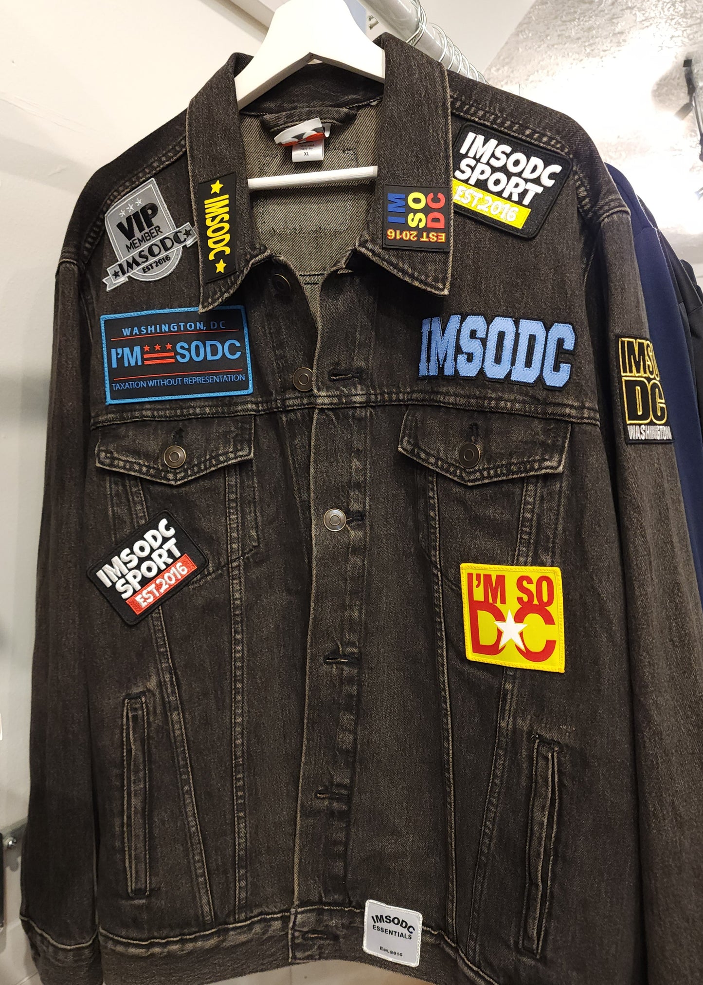 Custom Patch Denim Jacket