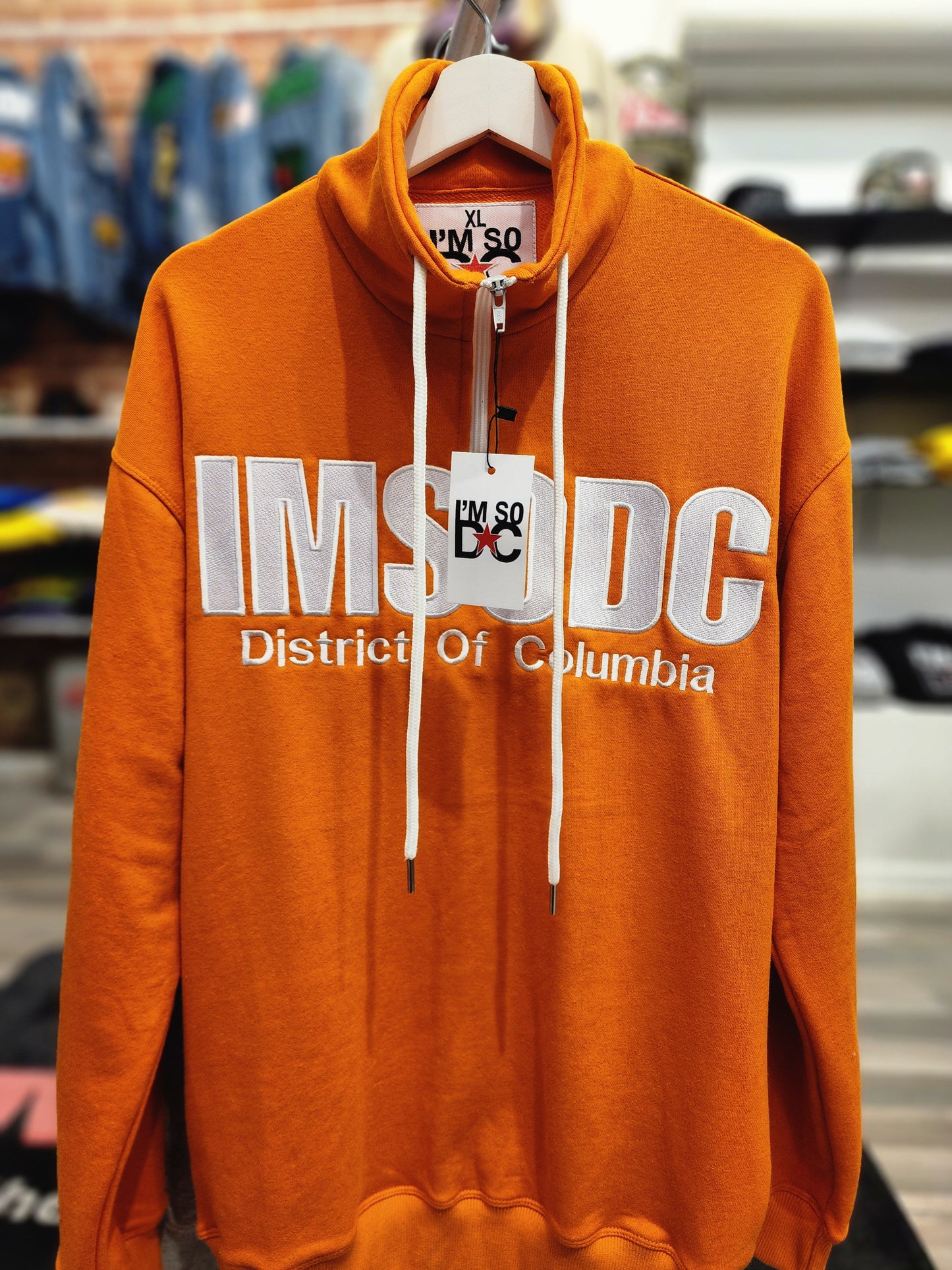 ImSoDC Quarter Zip Sweathshirt