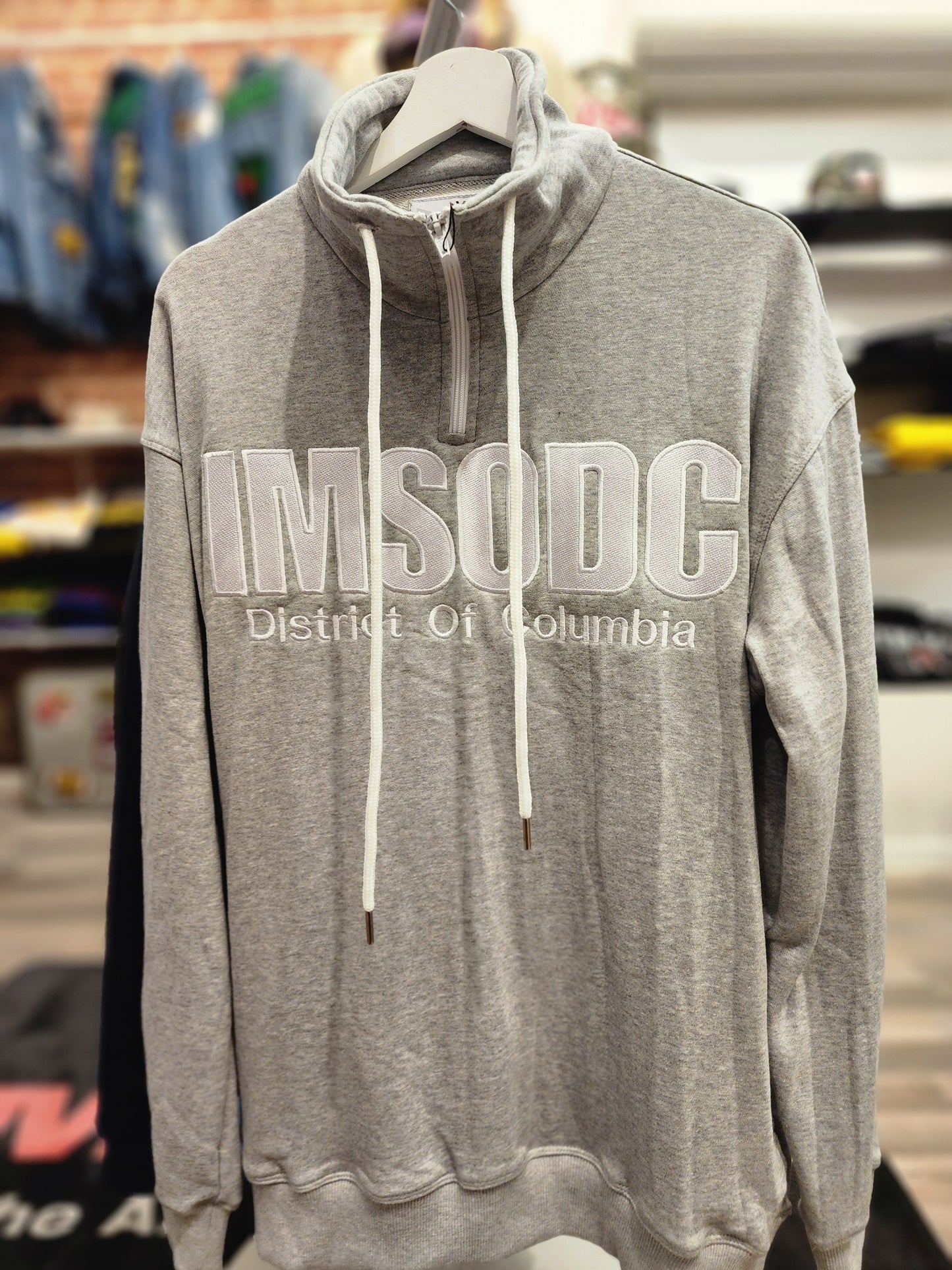 ImSoDC Quarter Zip Sweathshirt