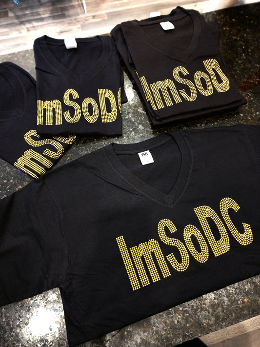 ImSoDC Gold Bling Tee