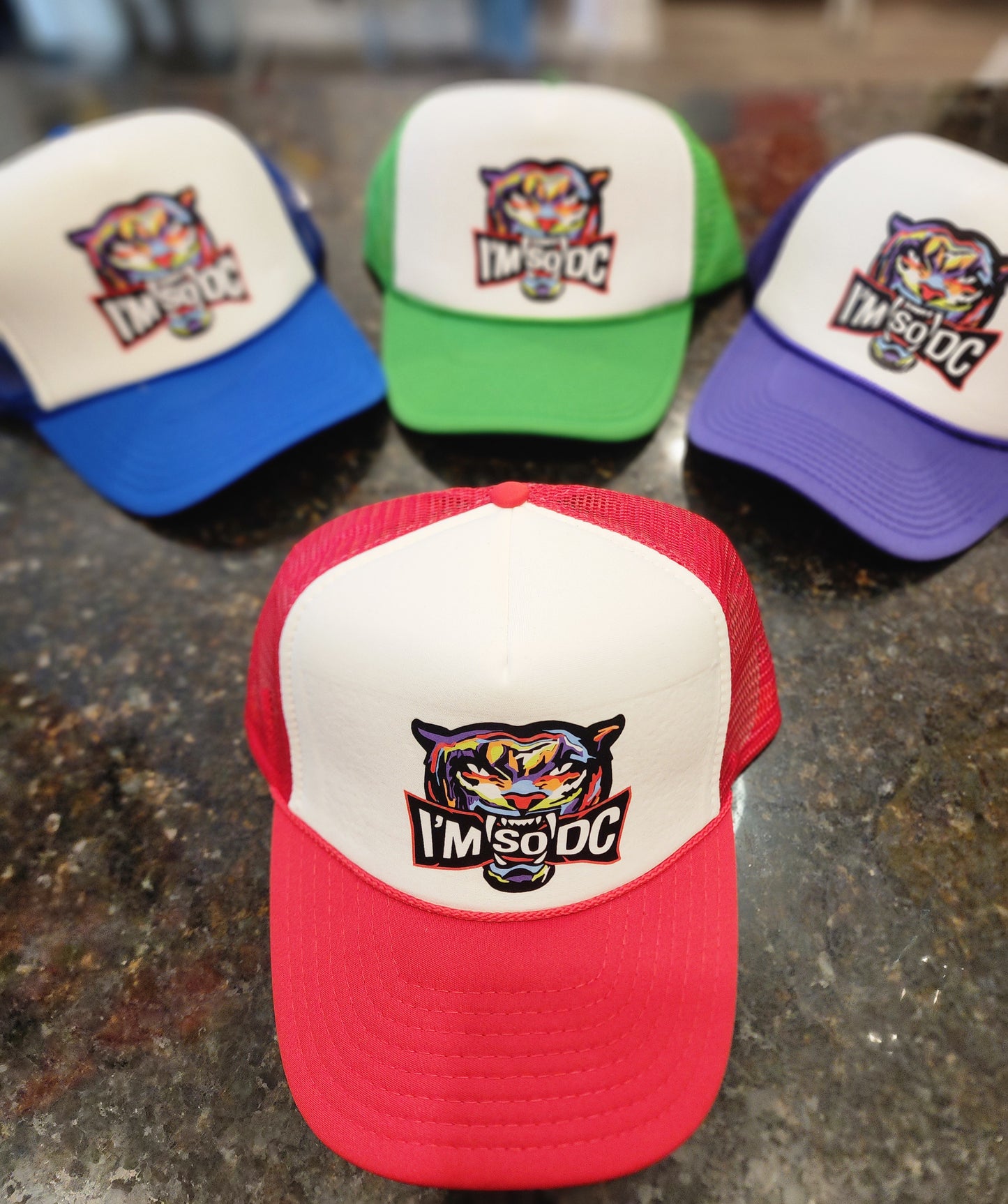 ImSoDC MultiCat Trucker Hats