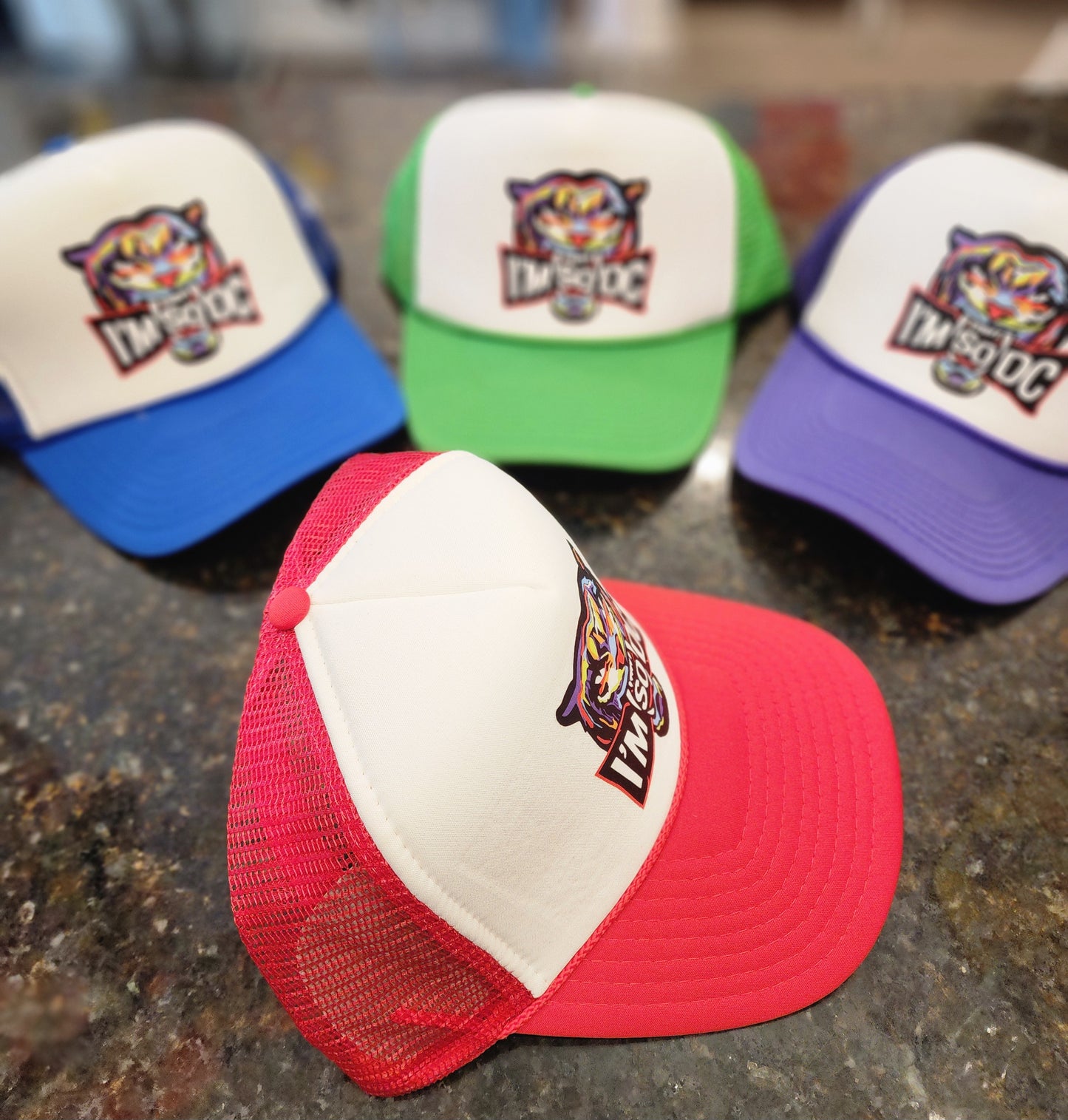 ImSoDC MultiCat Trucker Hats