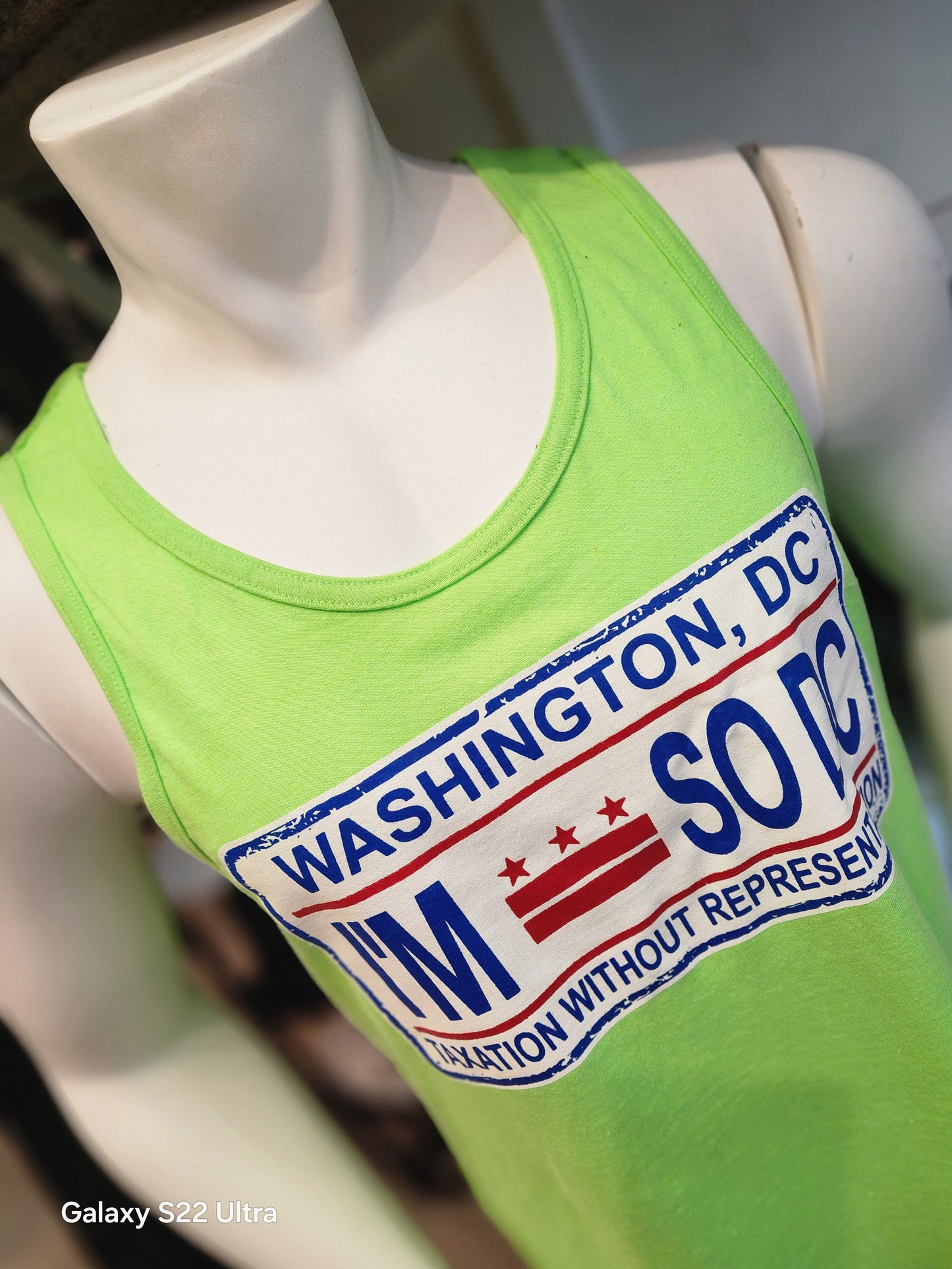 ImSoDC Unisex Taxation Tanks