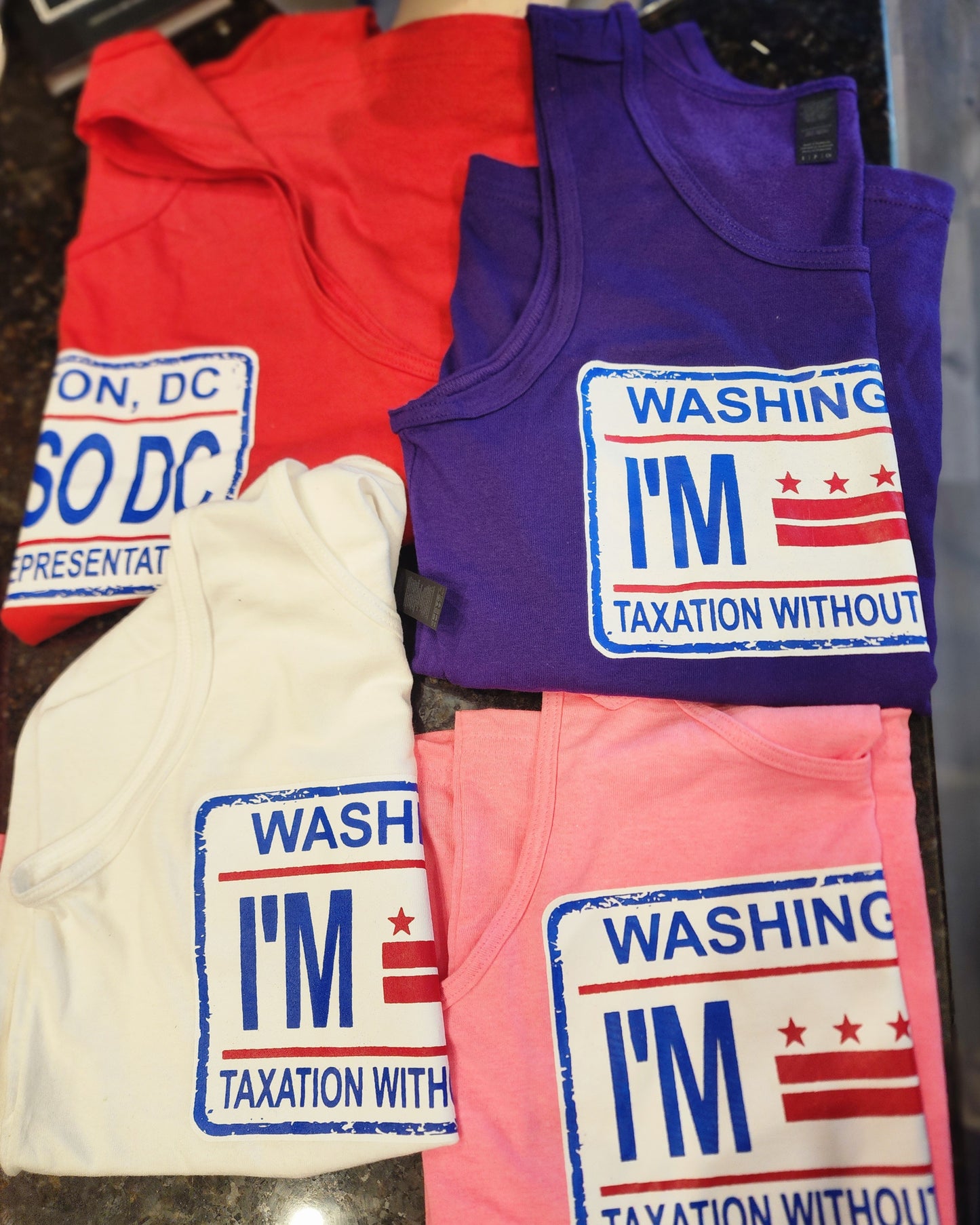 ImSoDC Unisex Taxation Tanks