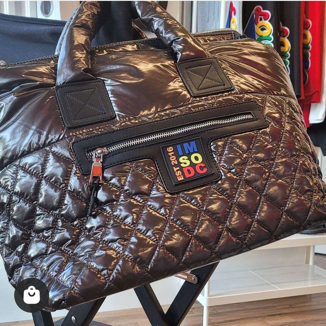 Oversized Custom Quilted Tote